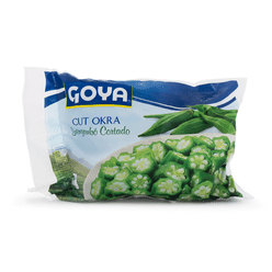 Goya 100% Natural Cut Okra, Frozen 16 oz
