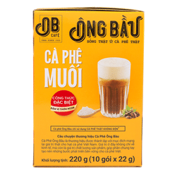 Ong Bau Instant Salted Coffee Box 220 g