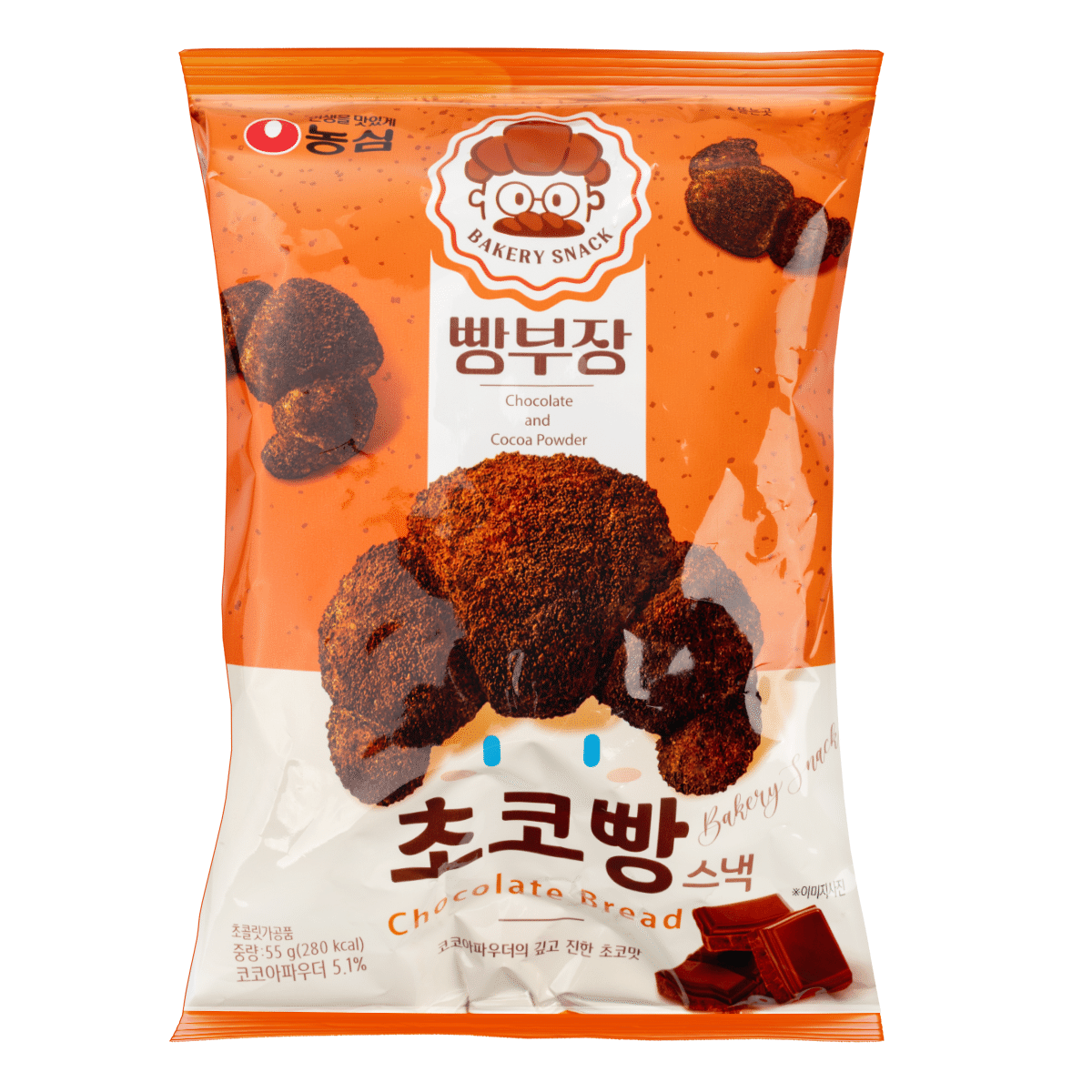 NONGSHIM Bread Manager Salt Choco Bread 55 g*16 pack