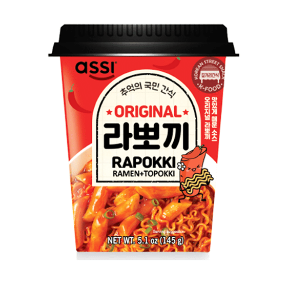 weee_instant_ASSI Spicy & Sweet Rapokki (Ramen + Topokki) 5.11 oz