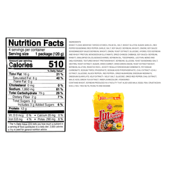 Otoki Jin Ramen, Spicy 120g*4 480 g