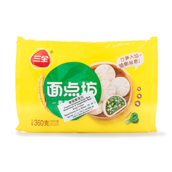 Sanquan 냉동 버섯&야채 찐빵 360 그램