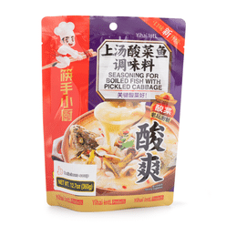 HaiDiLao Hotpot Shang Tang Pickled Fish Seasoning 360 g*24 pack