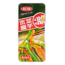 Guankoufu Lettuce Stem Konjak, Spicy Flavor 15 g*20 each