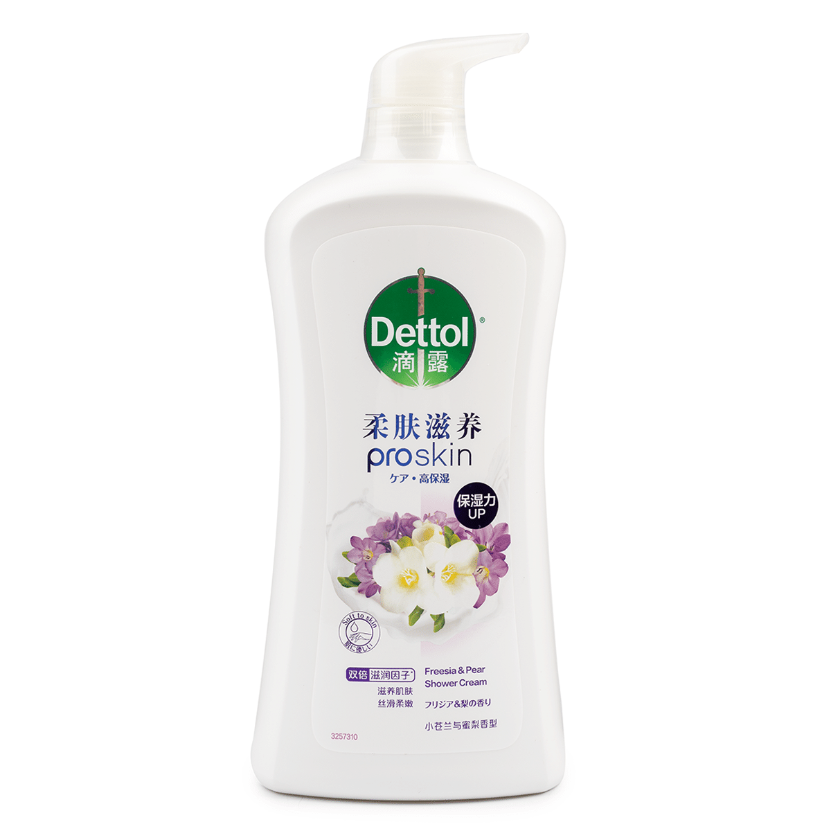 Dettol Refreshing and Moisturizing Body Wash, Freesia & Pear 950 g