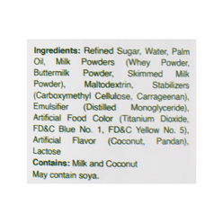 Sunrise Sweetened Condensed Creamer, Coconut Pandan Flavor 390 g