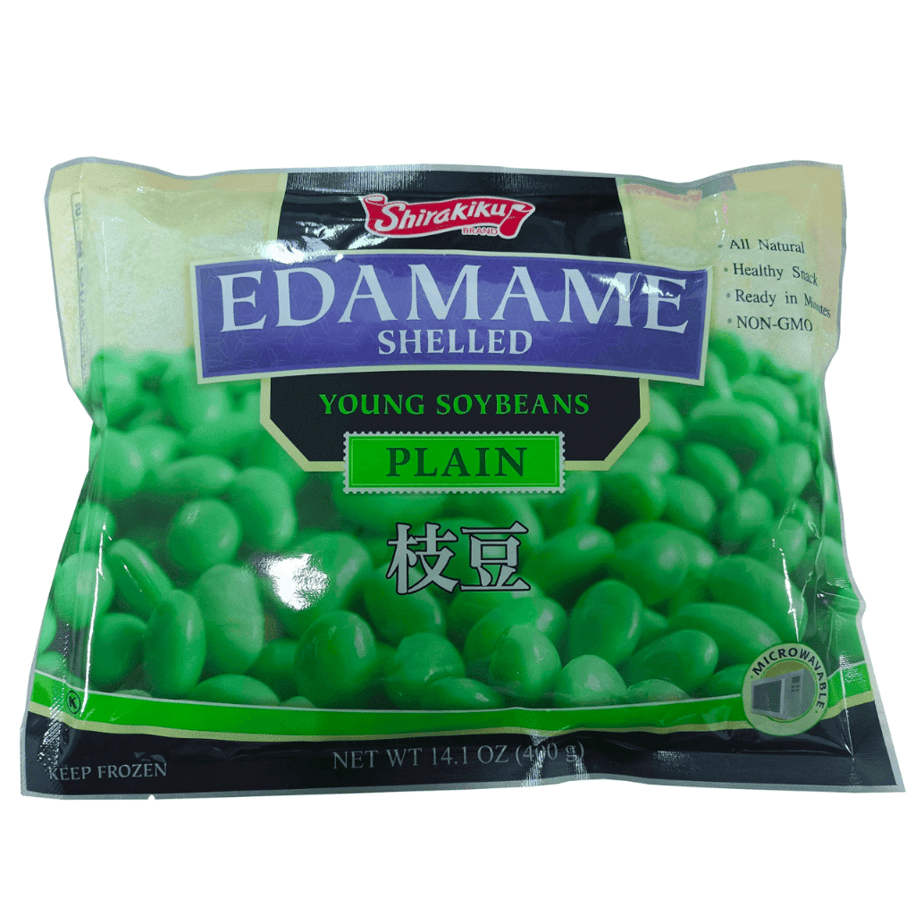 Shirakiku 냉동 깐 에다마메 풋콩 400g 14.1 온스