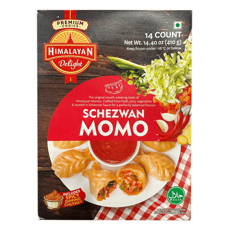 Get Himalayan Delight Schezwan Momo 14.4 oz Delivered | Weee