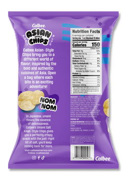 Calbee Asian Chips Umami Salt 6 oz*12 pack