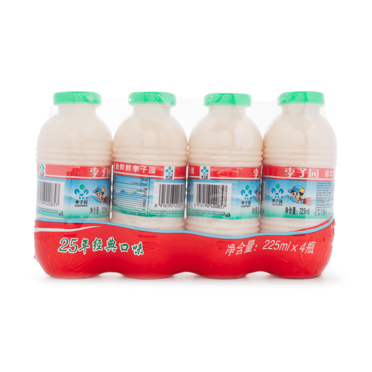 Liziyuan Sweet Milk 225 ml*4 bottle