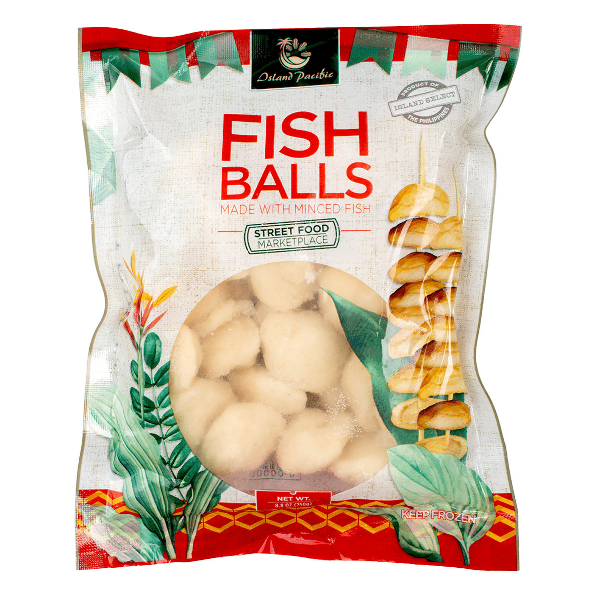 Island Pacific Fish Balls Frozen 250 g