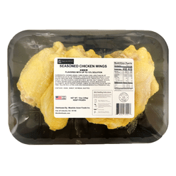 Seasoned Chicken Wings (Party Wing Mix) 12 oz