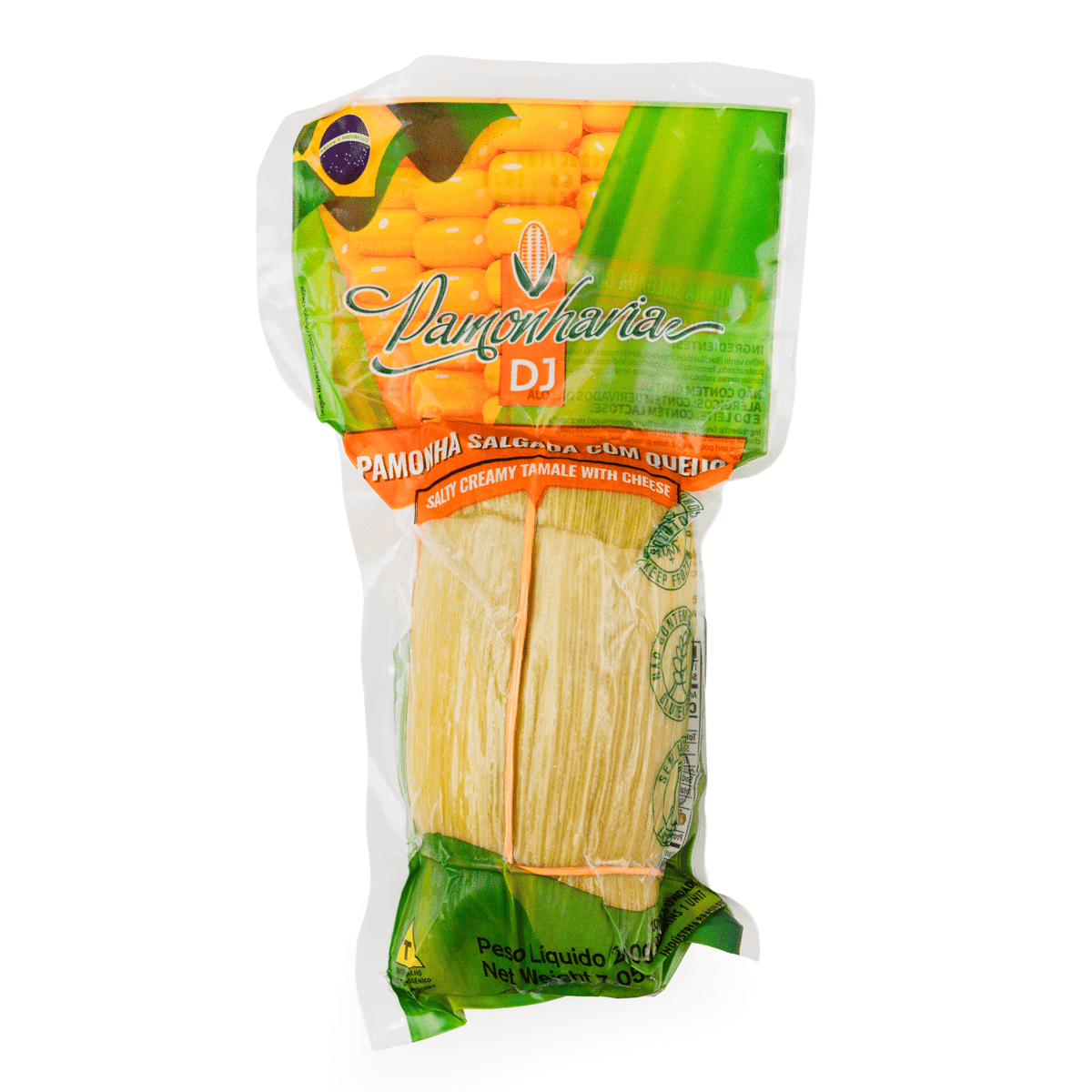 Pamonha Salgada com Queijo DJ 200 g