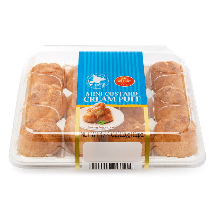 Get Orange Mini Cream puff Custard 126 g Delivered | Weee