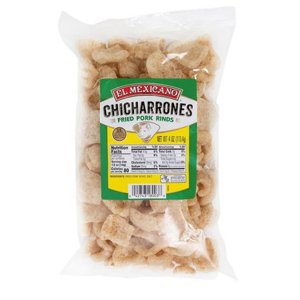 El Mexicano Torresmos de Porco Fritos 4 oz