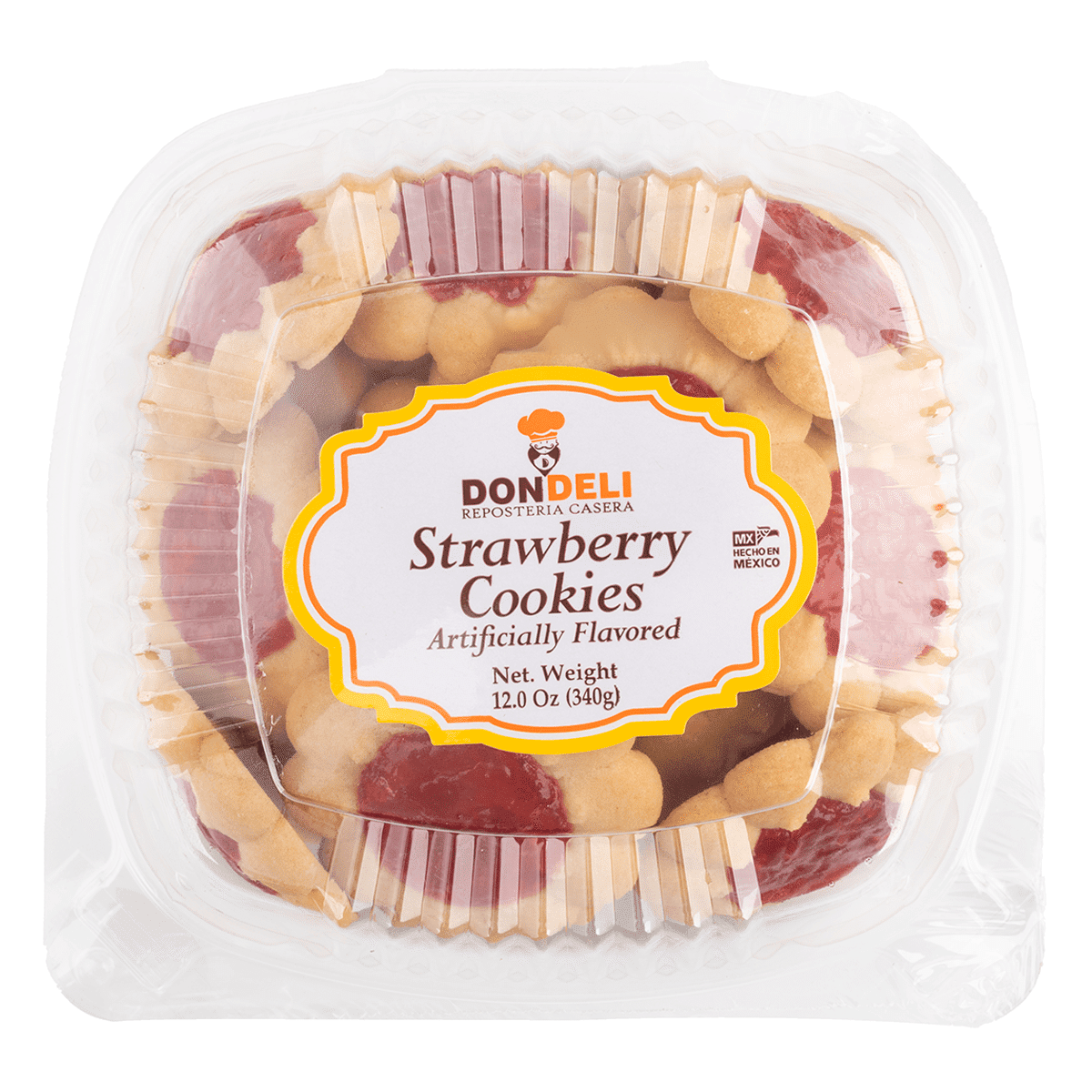 Don Deli Strawberry Cookies 12 oz