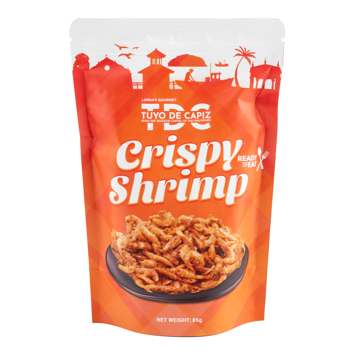 Lorna's Gourmet Tuyo De Capiz กุ้งกรอบ 85 กรัม
