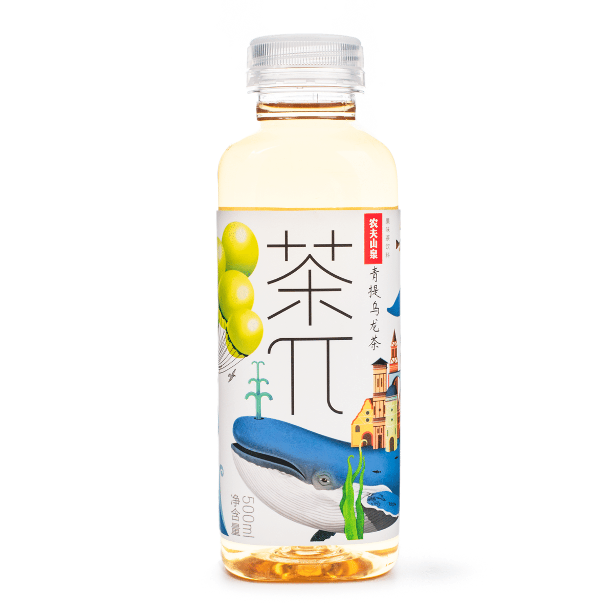 Nongfu Spring TEA PI Green Grape Oolong Tea 500 ml