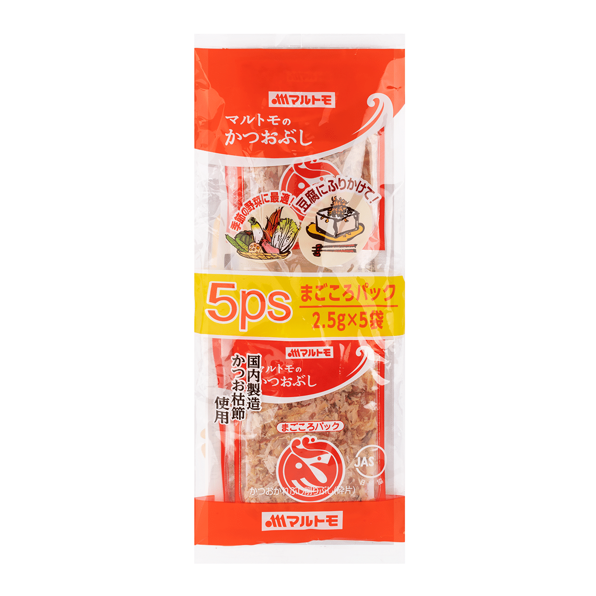 Marutomo 가쓰오부시 5봉입 12.5 그램*120 팩