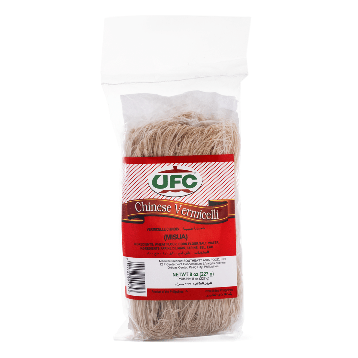 Misua (Fideos de Vermicelli) UFC 8 oz