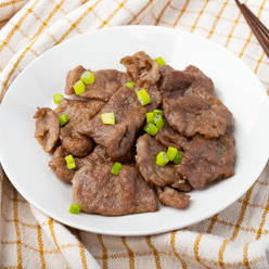 SB Food Seasoned Sliced Beef Loin, Frozen 12 oz