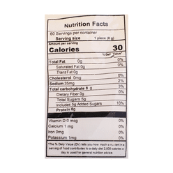 Beny Locochas Sabor Mango Hard Candy with Chili,60ct 480 g