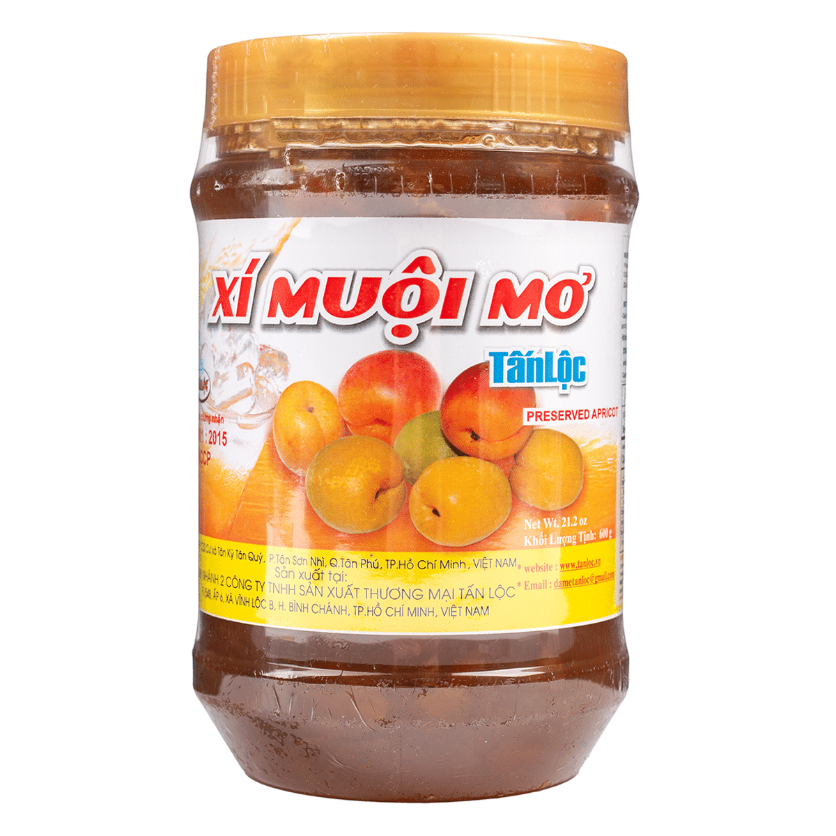 Xí Muội Mơ Tấn Lộc 600 g