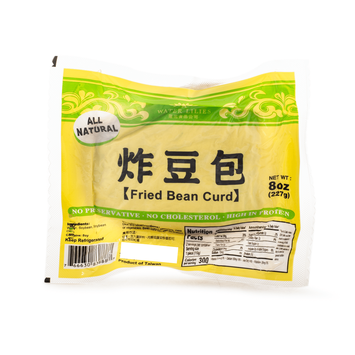 Fried Bean Curd 8 oz