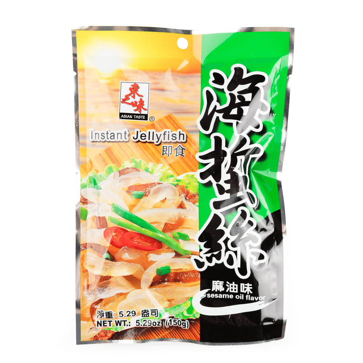 Asian Taste Instant Jelly Fish, Sesame Oil Flavor 150 g