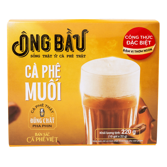 weee_beverages_Cà Phê Muối Hòa Tan Ông Bầu 0.77 oz*10 gói