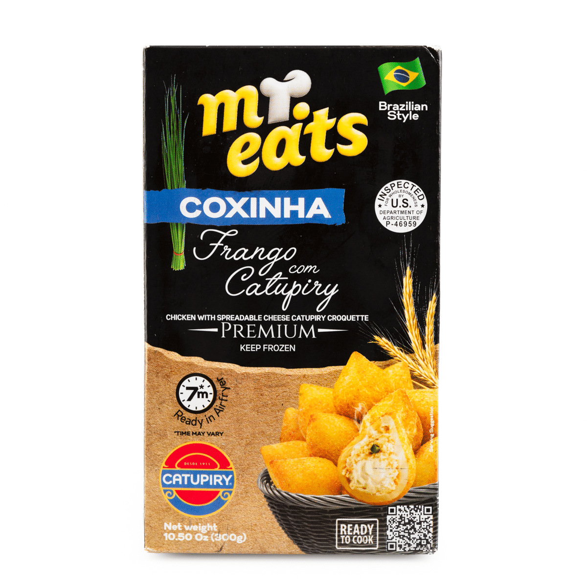 Mr. Eats Catupiryチーズ入りチキンコロッケ 300 グラム