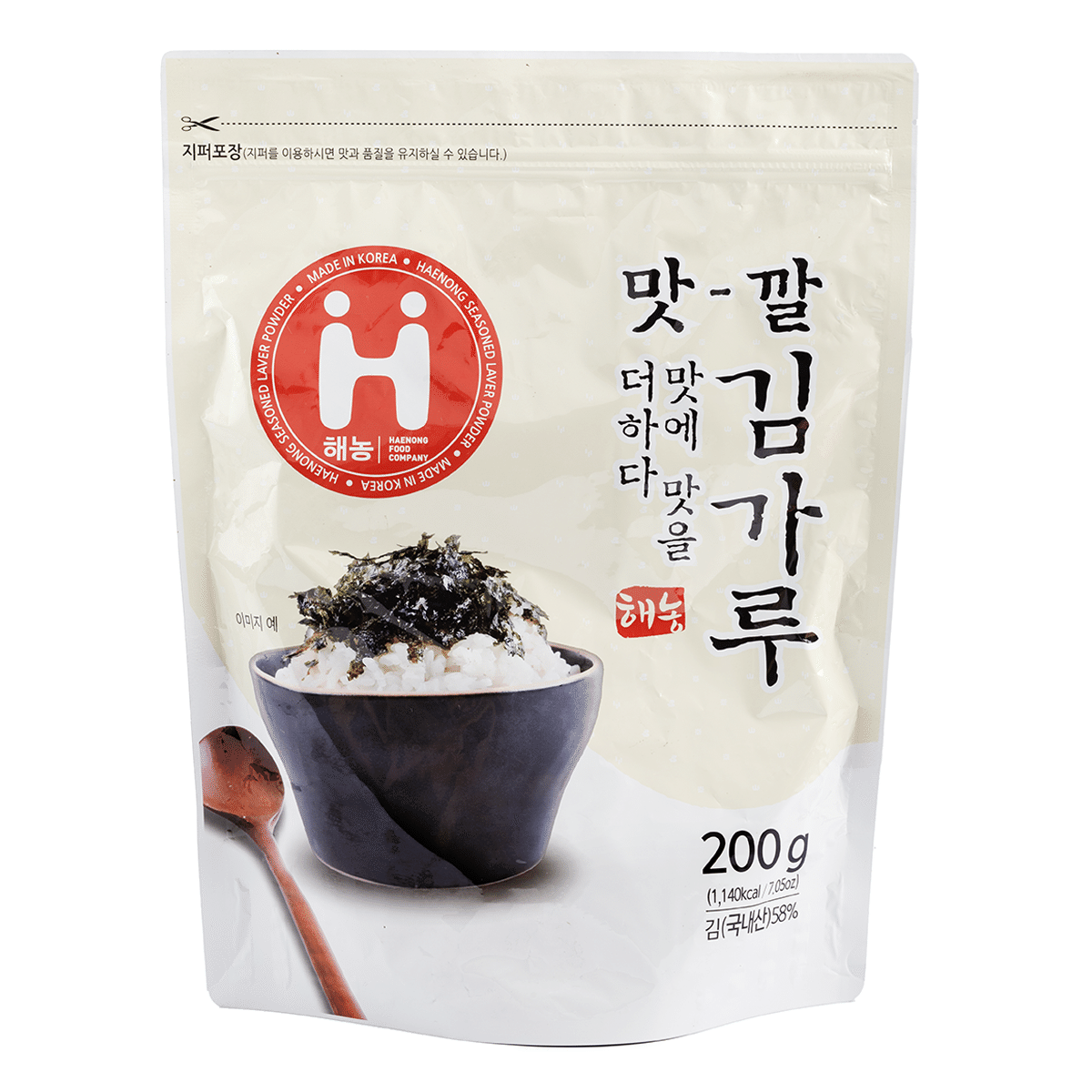Haenong Roasted Seaweed Flakes 200 g