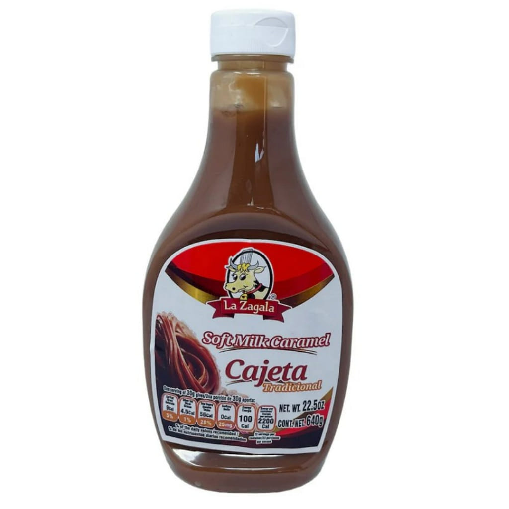 La Zagala Soft Milk Caramel Topping 22.5 oz