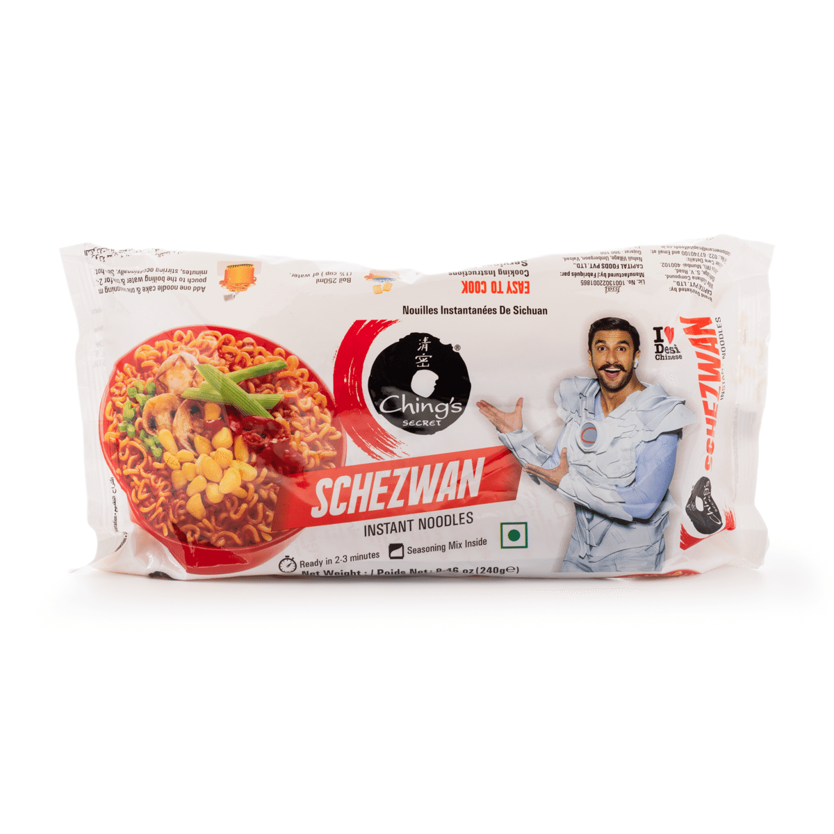 칭스 시크릿 사천식 즉석면 240 그램