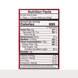 Vadilal Cheese Corn & Capsicum Jumbo Grilled Sandwich 340 g