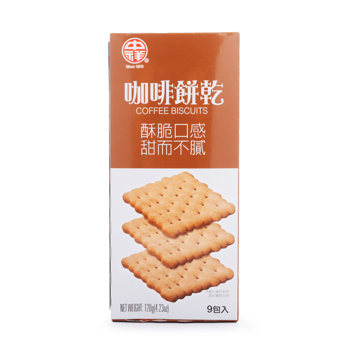 中祥 咖啡饼干 120 克