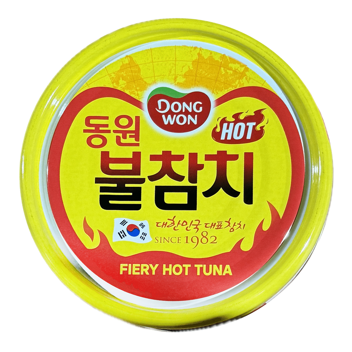 DONGWON Canned Tuna - Fiery Hot Flavor 135 g