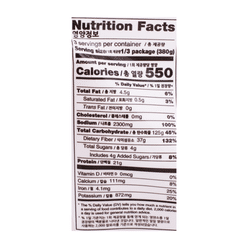 Surasang Morangak Spicy Cold Noodle with Seasoned Pollack (Bibim Nangmyun) 3 Servings, Frozen 2.23 lb