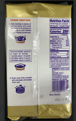 JB Soba Value Pack 3 lb