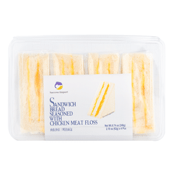 Sandwich Bread Seasoned With Chicken Meat Floss 248 g