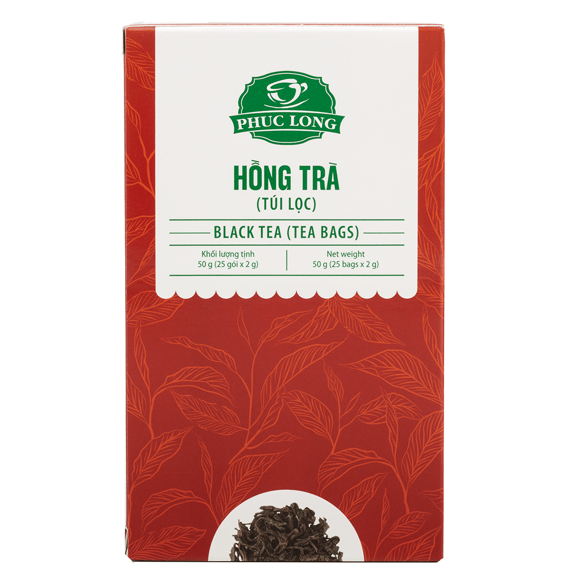 Phuc Long 홍차 티백 50 그램