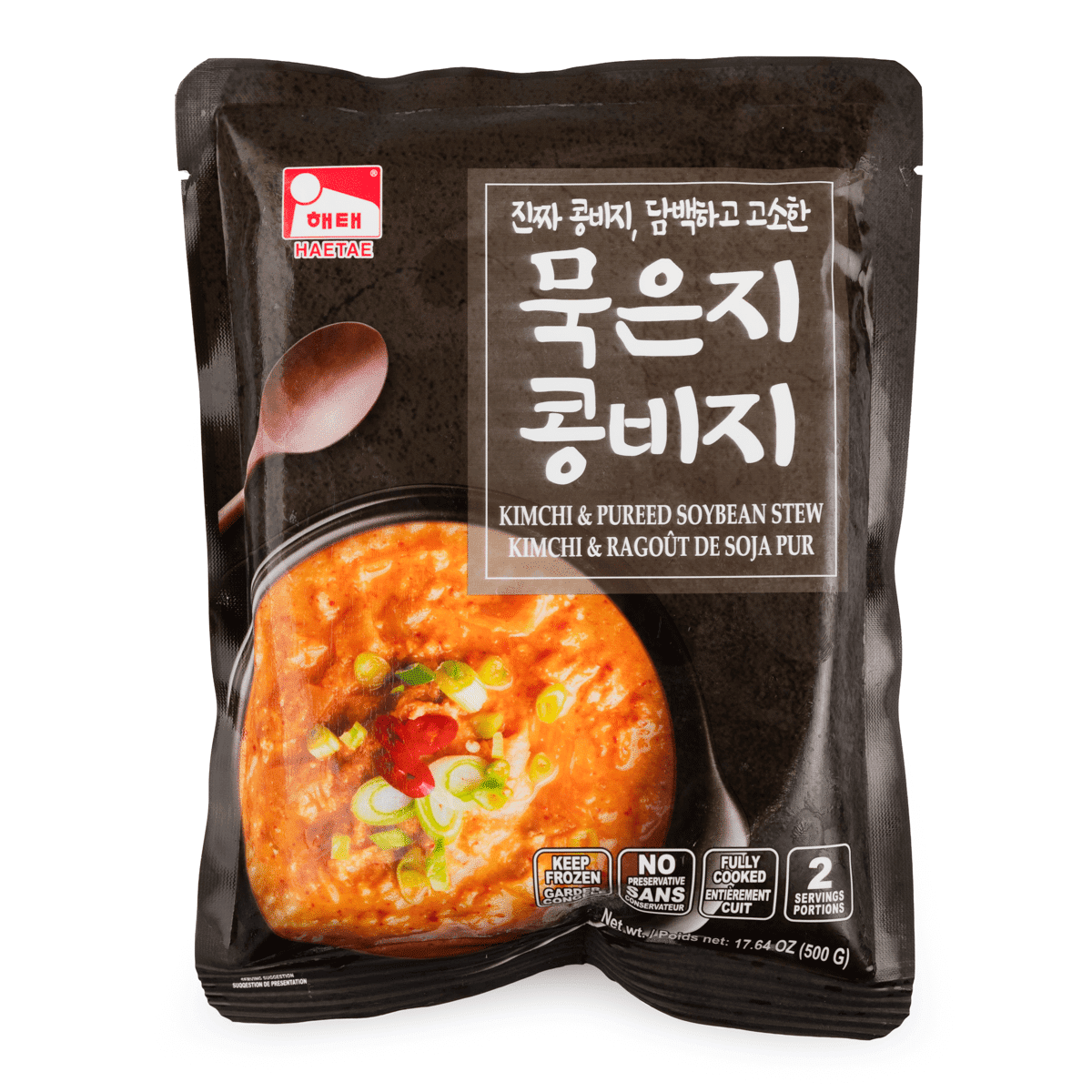해태 묵은지 콩비지 냉동 500 그램