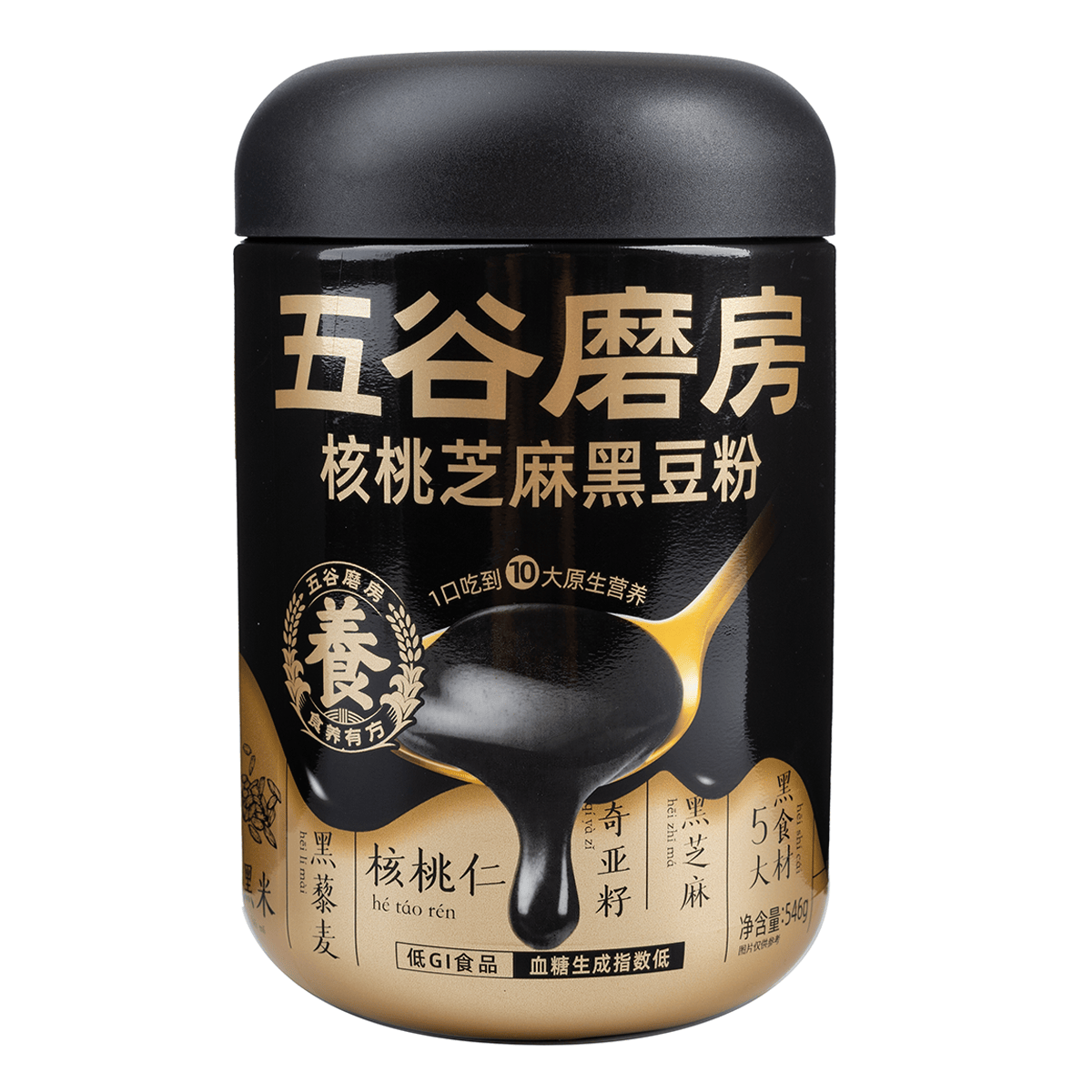 Wugumofang Walnut Sesame Black Bean Powder 546 グラム - Weee!
