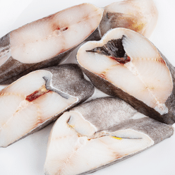 Alaska Wild Caught Black Cod Sablefish Steak, Frozen 1 lb