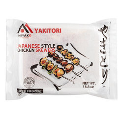 Japanese Style Chicken Skewers 8pcs, Frozen 14.4 oz