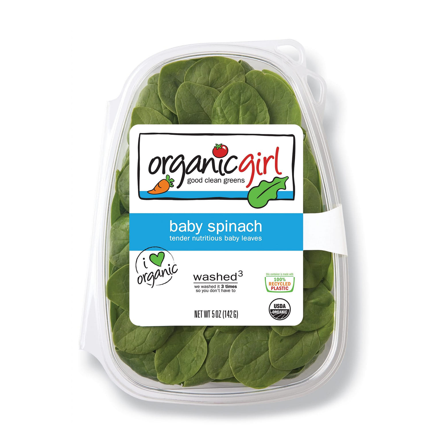 Organic Baby Spinach 5 oz