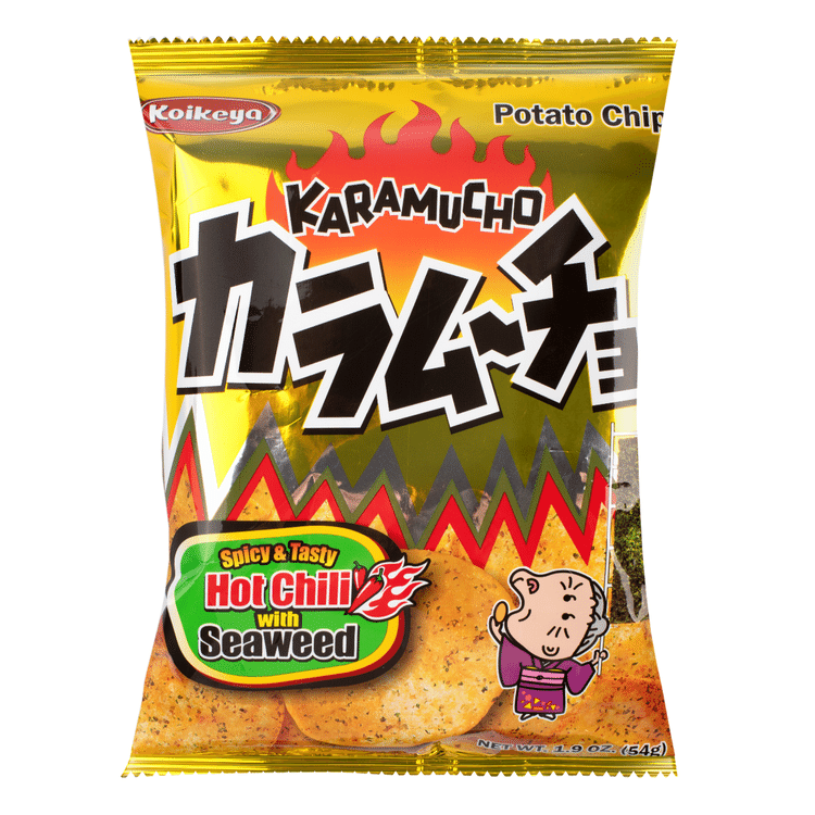 コイケヤ カラムーチョ ポテトチップス 海苔＆ホットチリ味 54 グラム