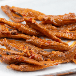 JINZAI 핫앤스파이시 피쉬 스낵 240 그램