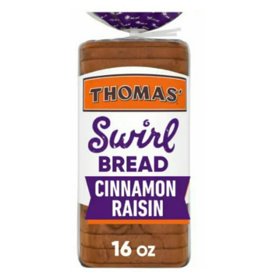 weee_bakery_Thomas' Cinnamon Raisin Swirl Bread 16 oz