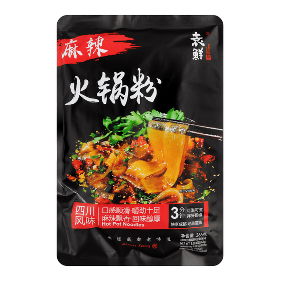 weee_instant_袁鮮 麻辣火鍋粉 紅薯寬粉 9.1 盎司